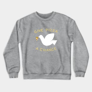 War & Pizza Crewneck Sweatshirt